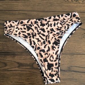High Waist/High Cut Bikini Bottoms